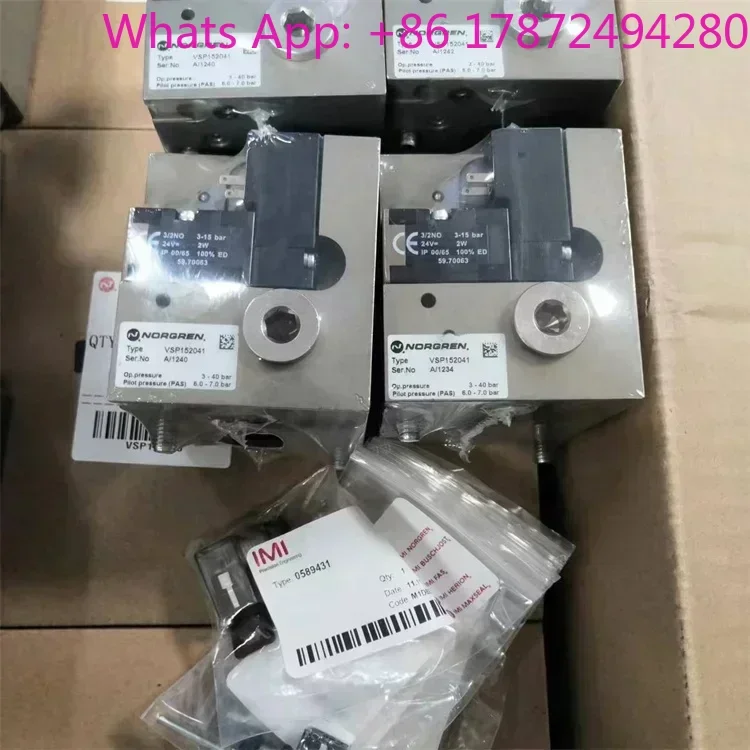 Normally closed 2/2-way valve PET Blow Block VSP152050 for norgren VSP152041