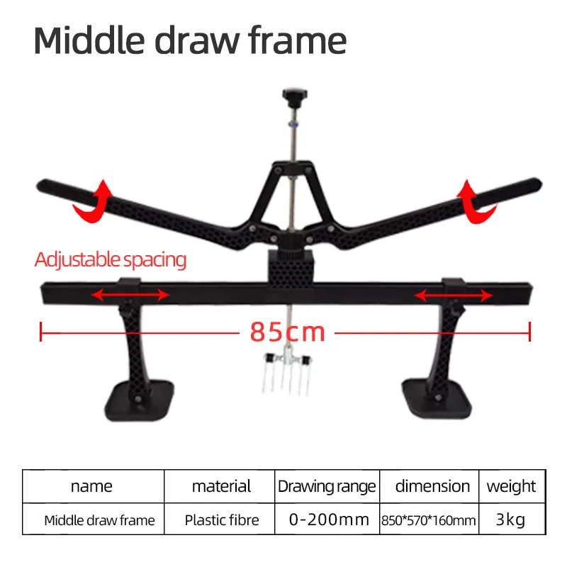 Sheet Metal Quick Puller Body Sheet Metal Shaping Frame All Aluminum Body No Putty Sag Repair Tool Frame