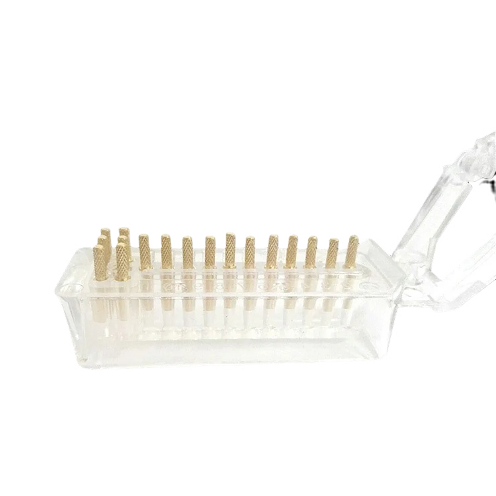 Gancio per stampo diviso in plastica per mezza porta dentale Supporto per morso in plastica Gancio per tecnico con gancio per film diviso trasparente per stampo diviso dentale