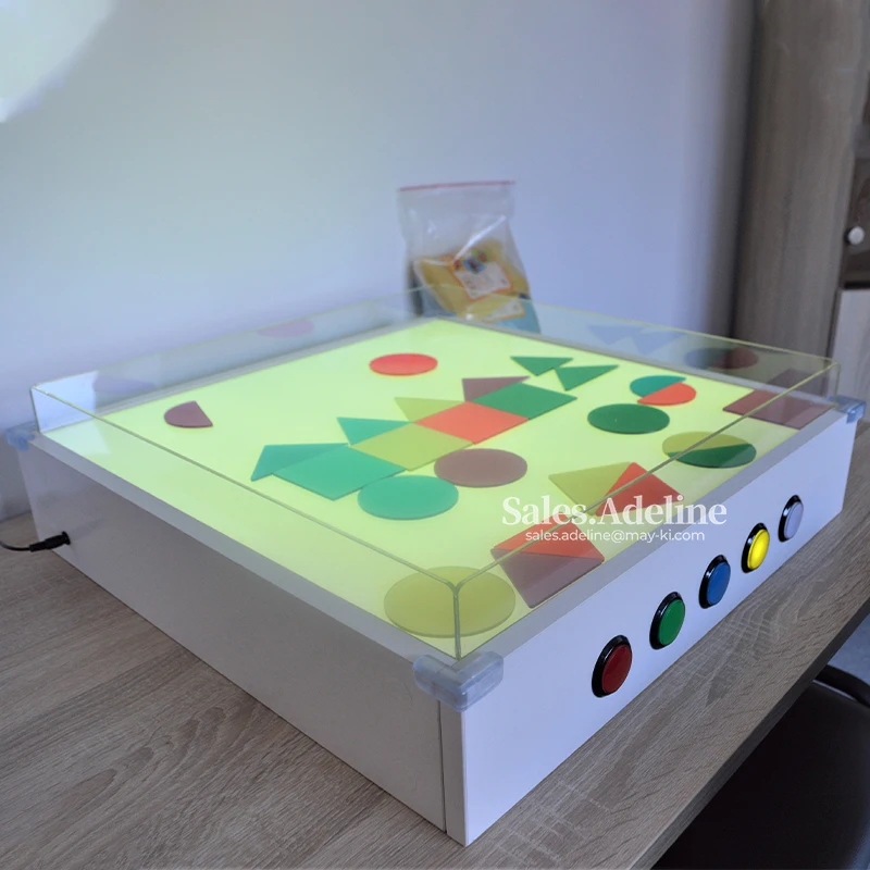 

Sensory Lightbox LED Educational Toy Sensory LED Light Table With Acrylic Games Accessory For Autism Product