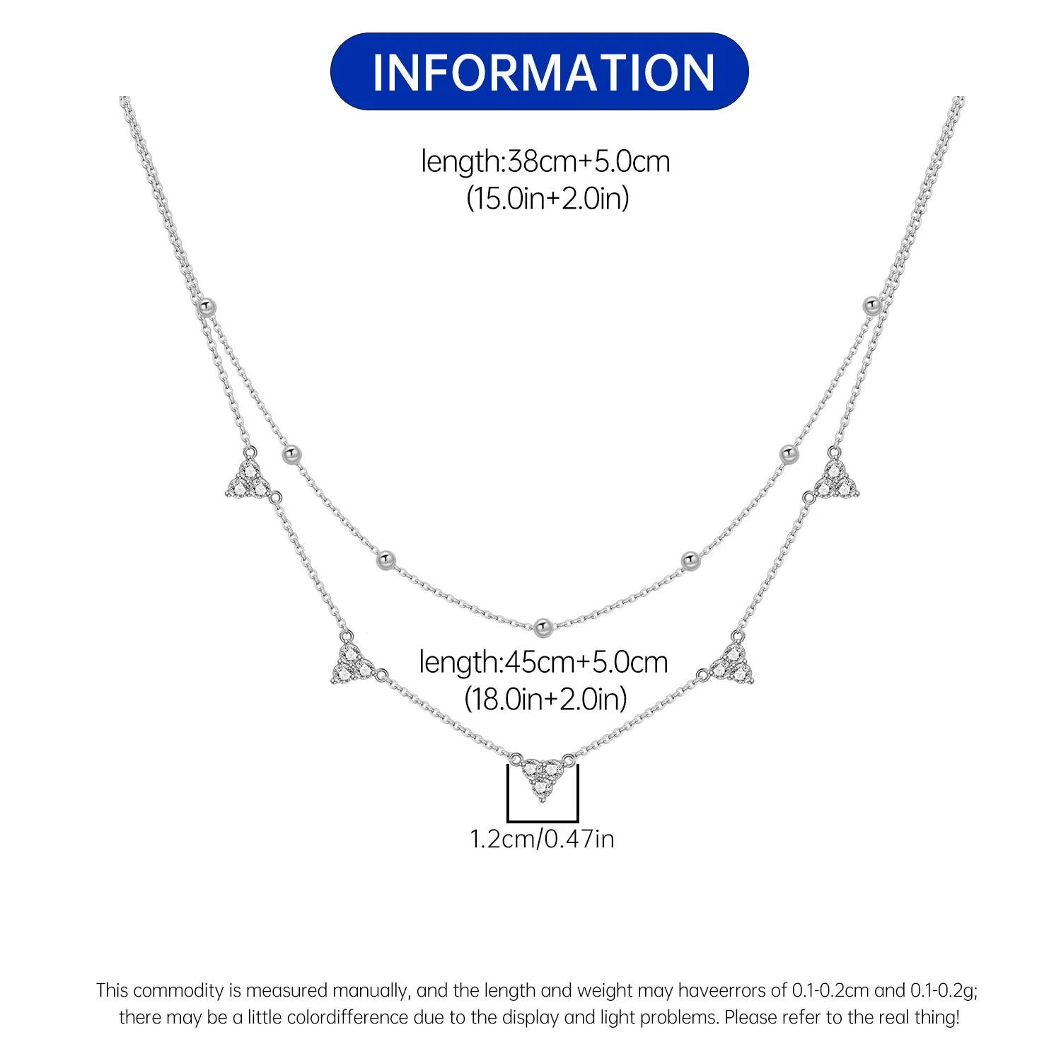 Orstarry S925 Sterling Silber Stern Blauer Mond Sonne Halskette für Frauen Geburtstag Originelle Geschenke Mode Feiner Schmuck – Detail 7