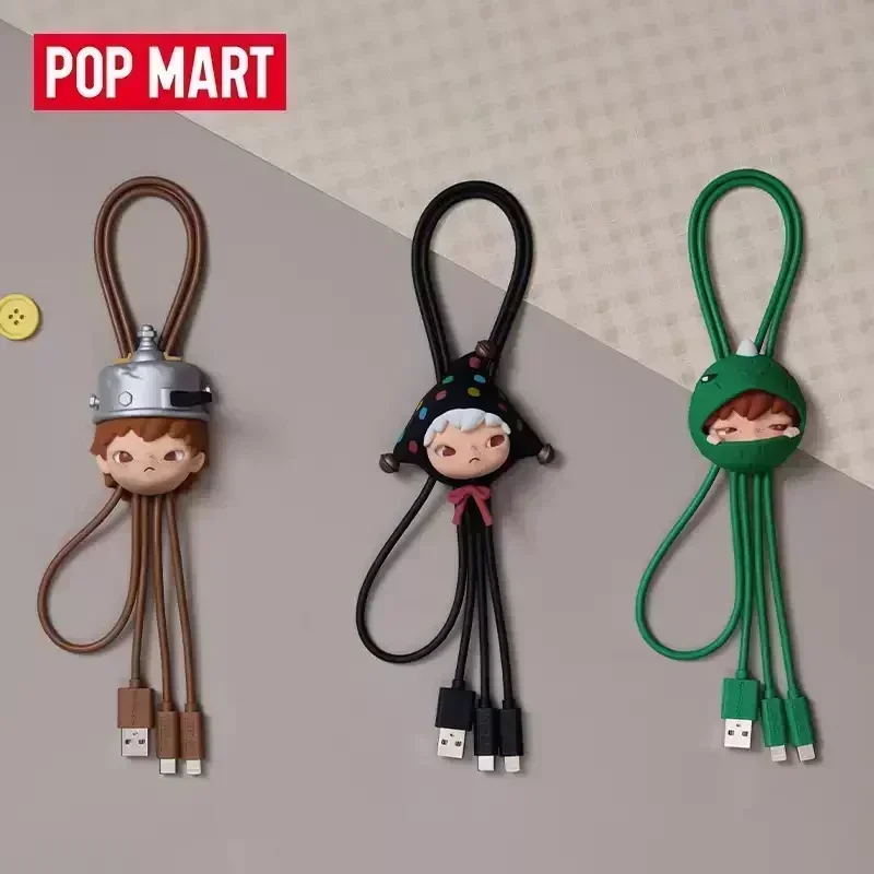 

POP MART Hirono Echo Series Two In One Data Line Trendy Blind Box Toys Mystery Box Mistery Action Figure Surprise Cute Model