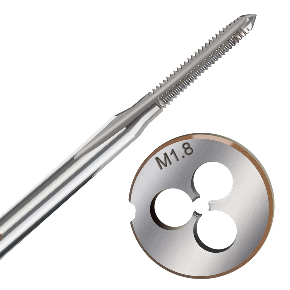 Imagem -06 - Xcan-thread Tap Die Mini Metric Screw Tap Die Aço Hss Broca Micro Machine Tap Ferramentas de Rosqueamento Manual M1-m2