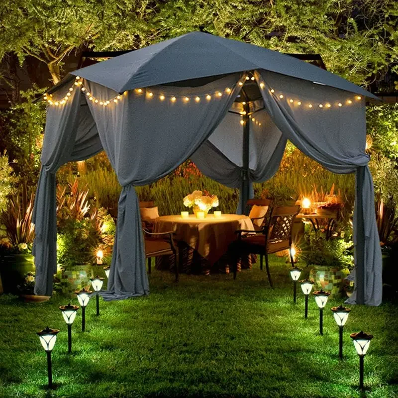 Outdoor sun protection awning courtyard awning household tent full set