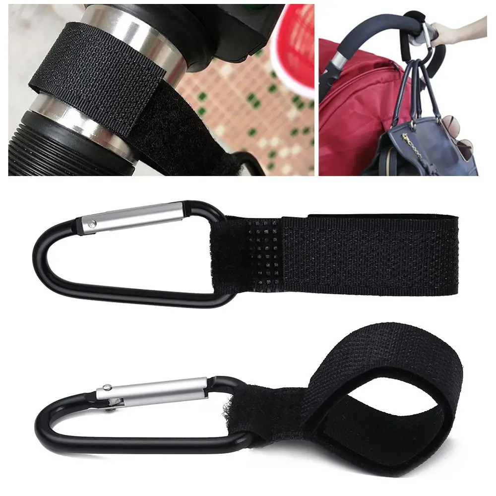 1/2/4pcs Useful Durable Fashion Carabiners Cart Accessories Carabiner Stroller Hooks Shopping Bag Clip