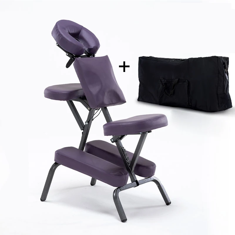 Multi-functional Adjustment Tattoo Chair Folding Portable Leather Massage Chairs Scraping Stool Physiotherapy Storage Chairs