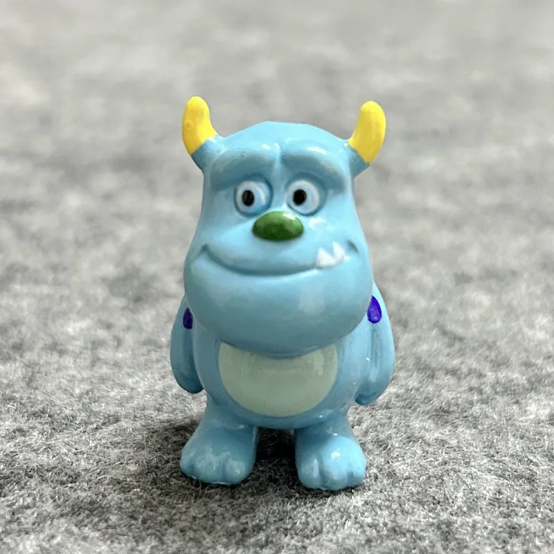 3 sztuki Toy Story Mr.Q Sulley figurki urocze lalki dekoracja na biurko trójokich obcych chłopców gorące zabawki ozdoby samochodowe narzędzie do dekoracji ciast