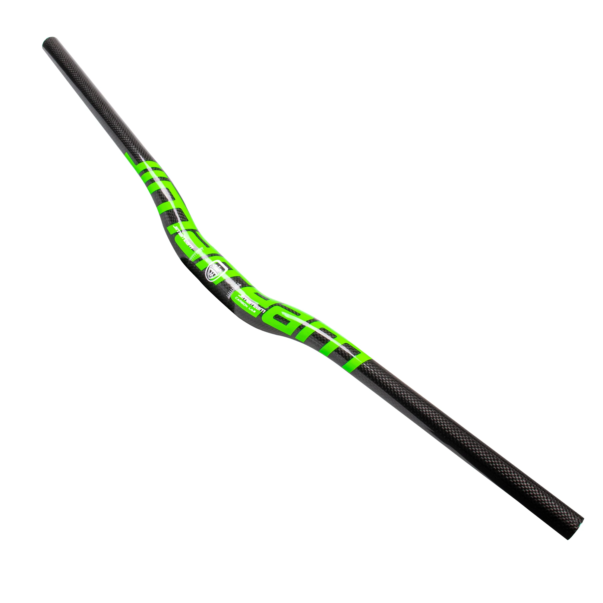 

Green JIMITEAM Mountain Bike Straight Handle MTB Handle Carbon Fiber Straight Handle Swallow Handle