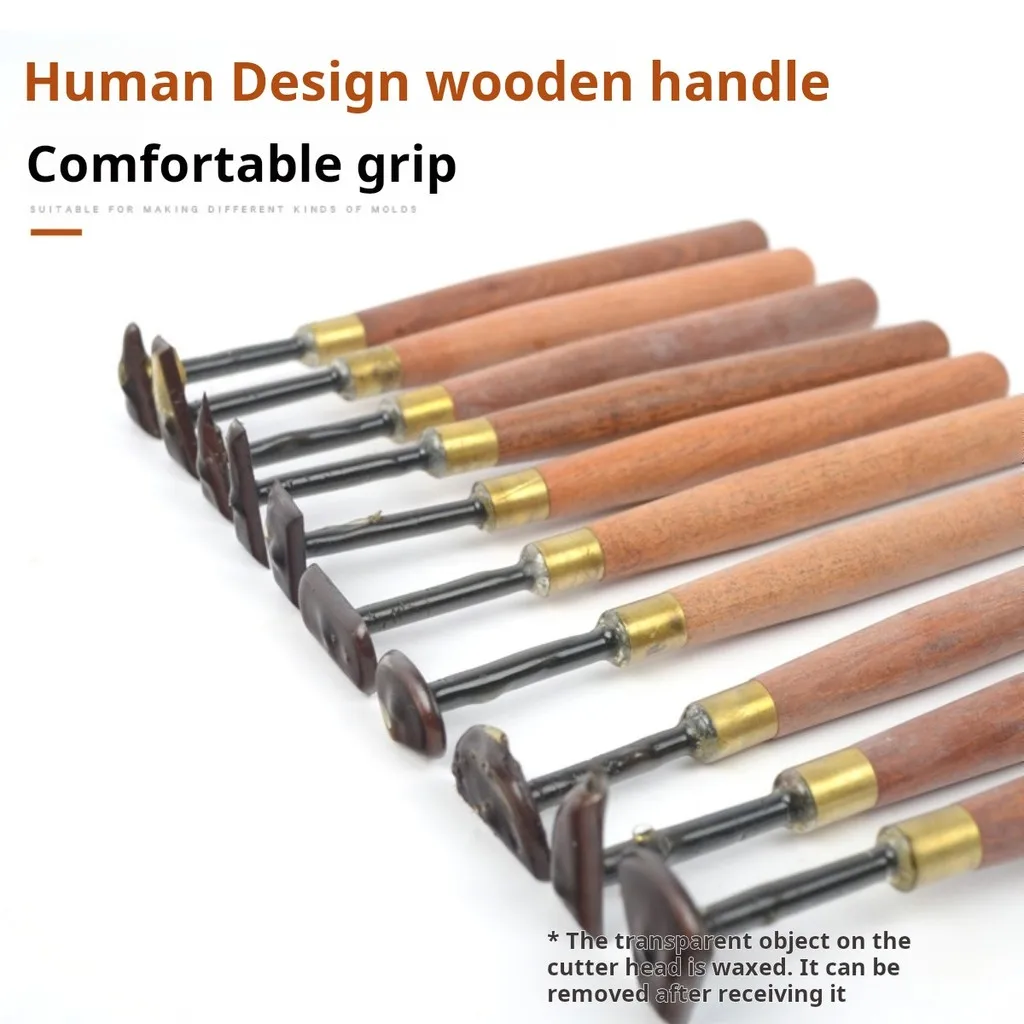 

Professional Handmade Pottery Clay Tools Ceramic Trimming Scraper for Gundam Ceramic Pottery Trimming Precision DIY Crafting