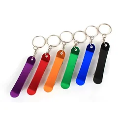 1Pcs Multifunction Openner Adorable Skateboard Metal Bottle Outdoor EDC Opener Keychain Keyring Beer Bar Tool Xmas