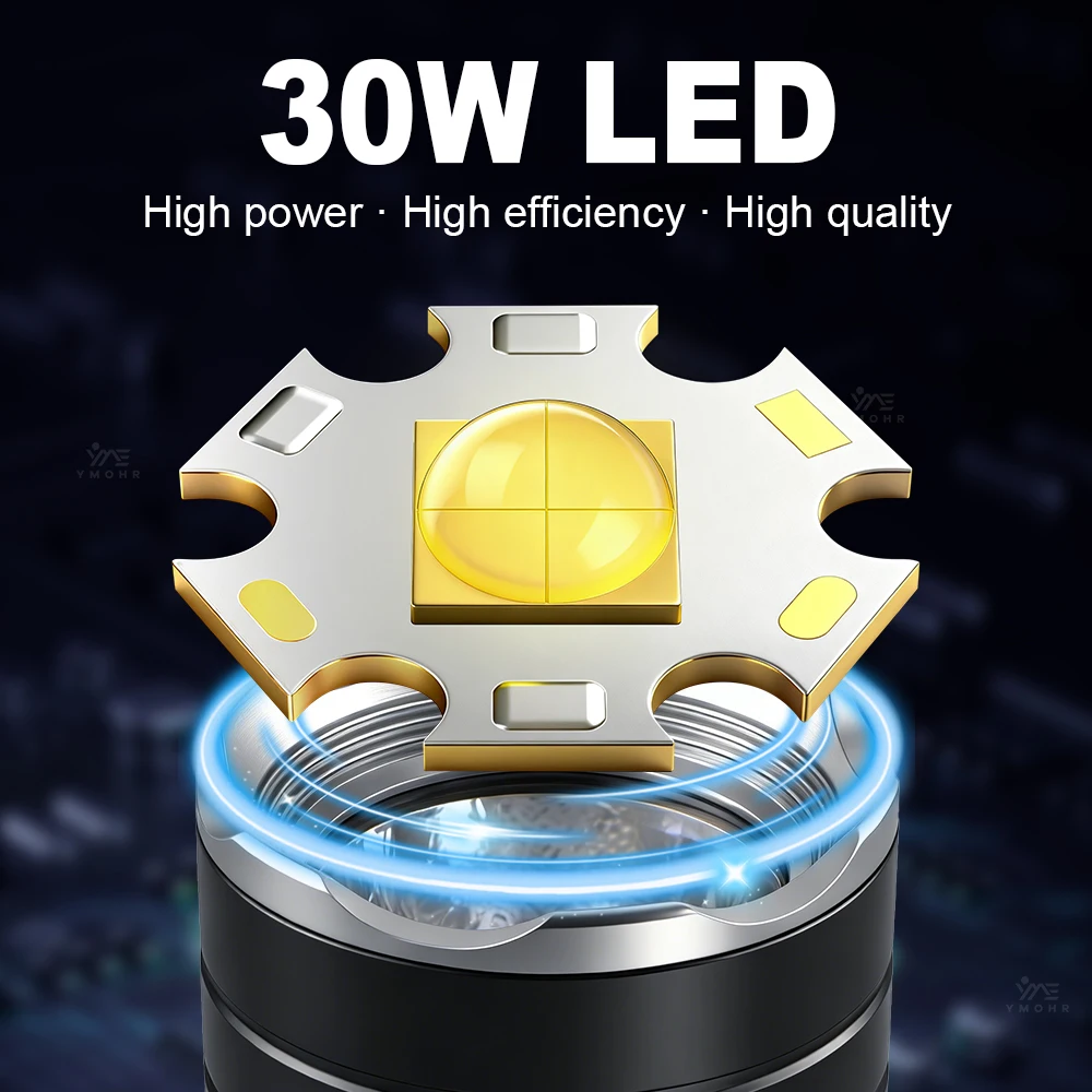 9900000000LM Powerful Diving Flashlight IPX8 Waterproof Underwater Lamp Portable Diving Torch Magnetic Switch Fishing Flashlight