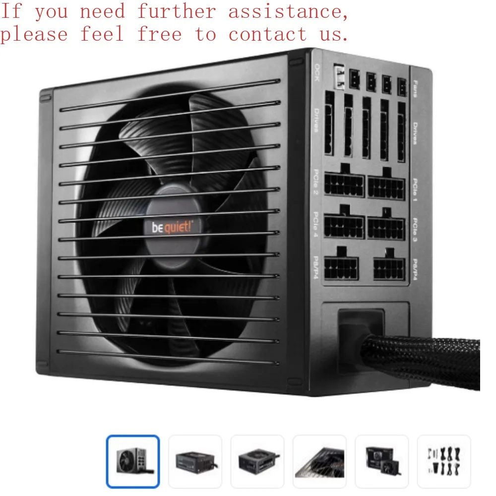 For DARK POWER PR0 650W Platinum Full Module Quiet Power Supply