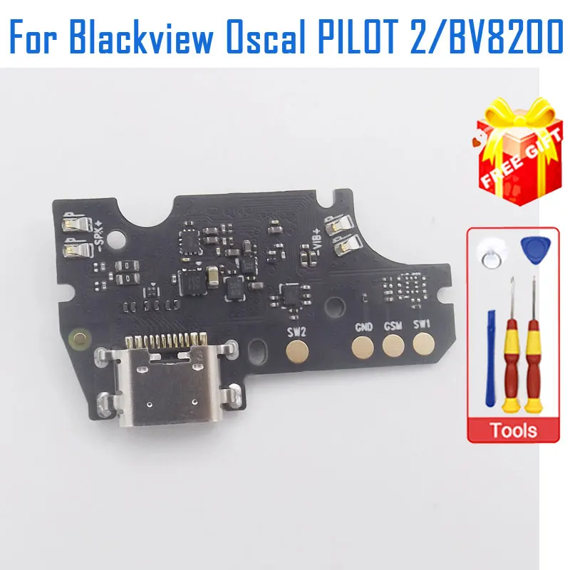 New Original Blackview BV8200 Oscal PILOT 2 USB Board Base Charging Charge Port Board For Blackview OSCAL PILOT 2 Smart Phone
