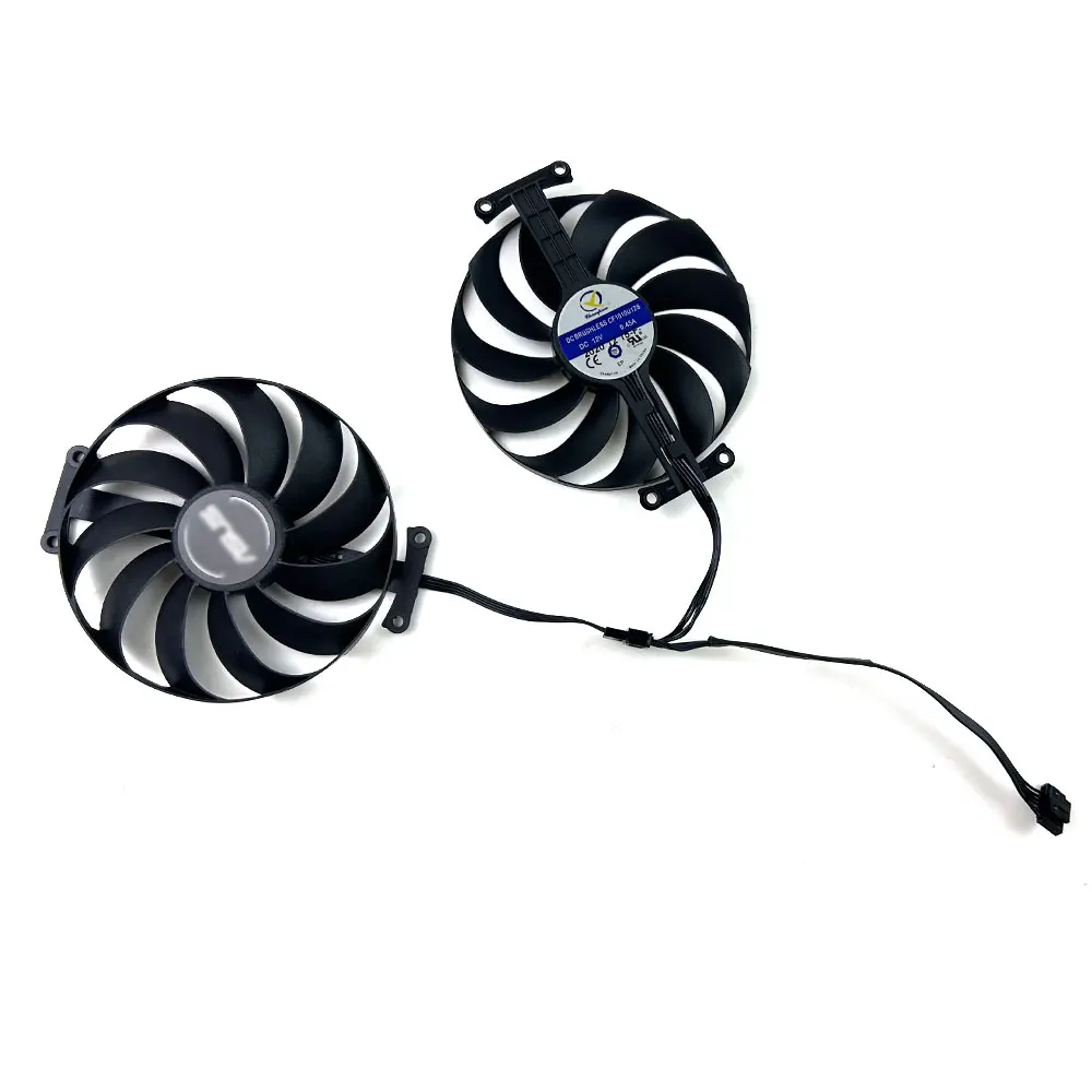 Cooling Fan 95MM 7-pin 6-wire CF1010U12S T129215SU For ASUS DUAL-RTX3070-8G GPU video card fans