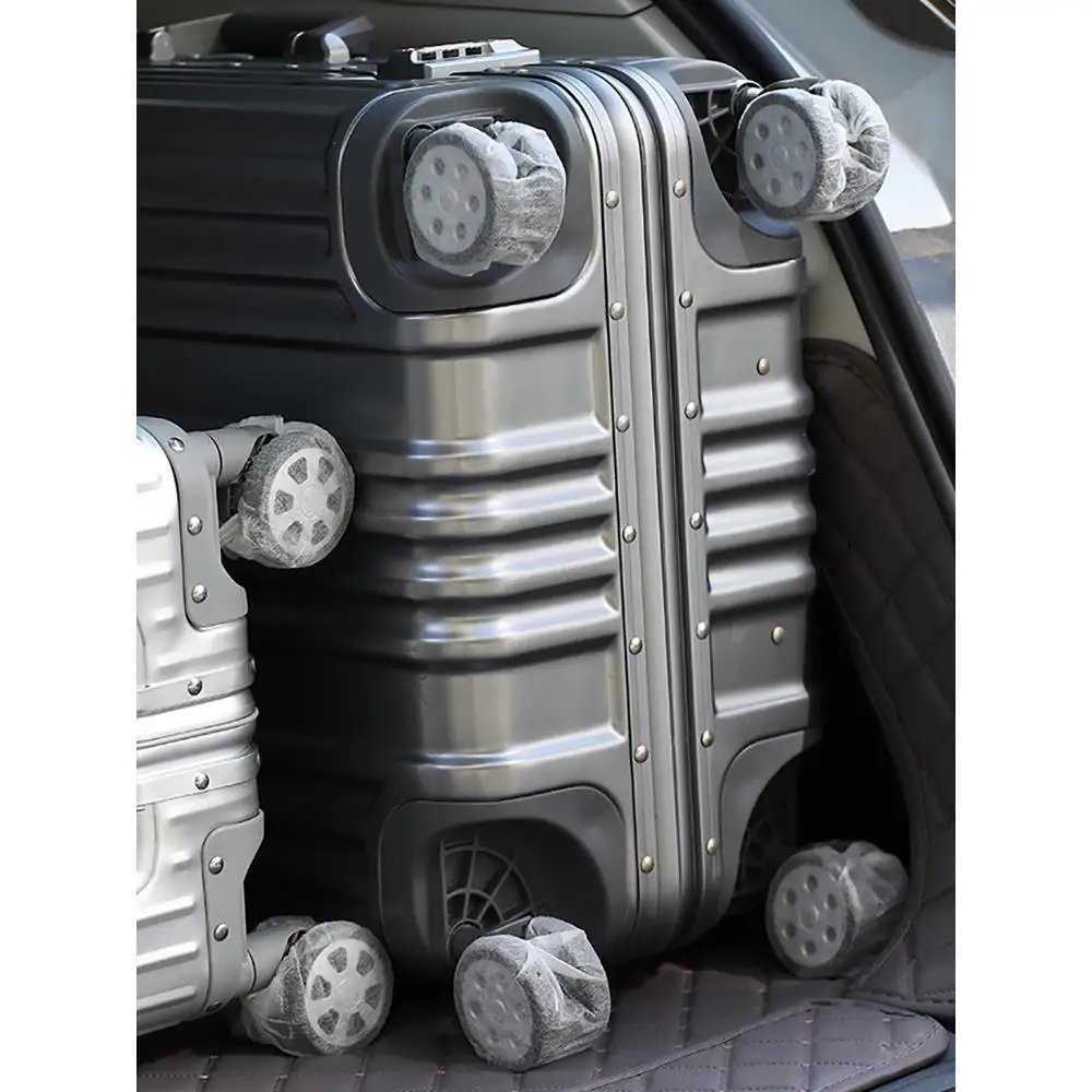 Disposable Dustproof Cover for Luggage Wheel Travel Suitcase Dirty Rolling Wheel Chair Universal Wheel Foot Cover Protection