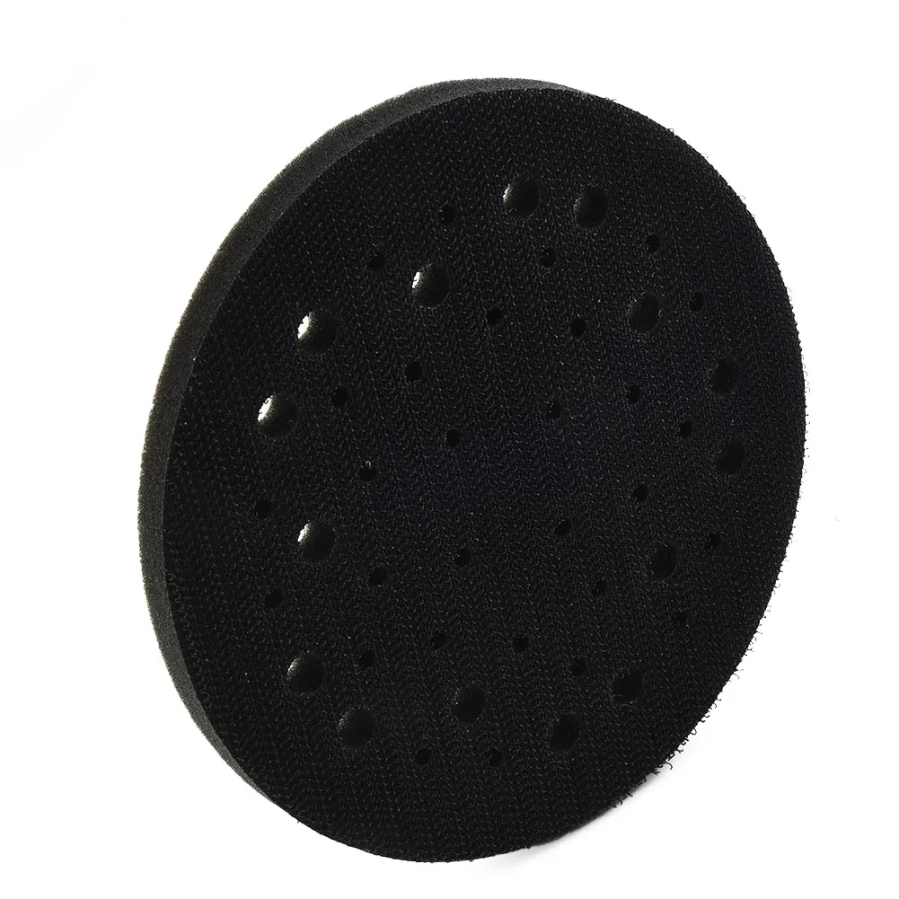 Nova almofada de interface 5 Polegada 125mm hoo k e loo p lixar almofada protetora peças de ferramentas de espuma macia para lixadeiras moedores