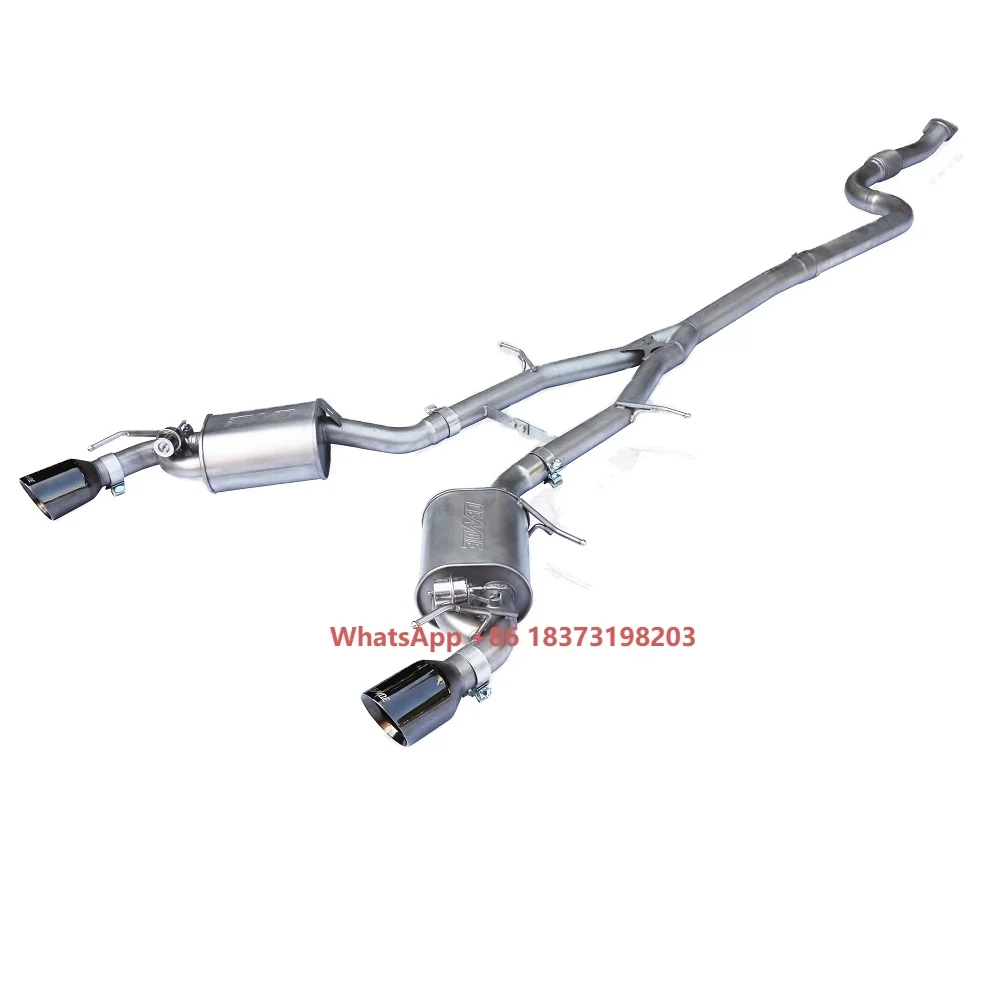New High Performance 304 Stainless Steel Exhaust Catback Muffler for CHEVROLET Camaro