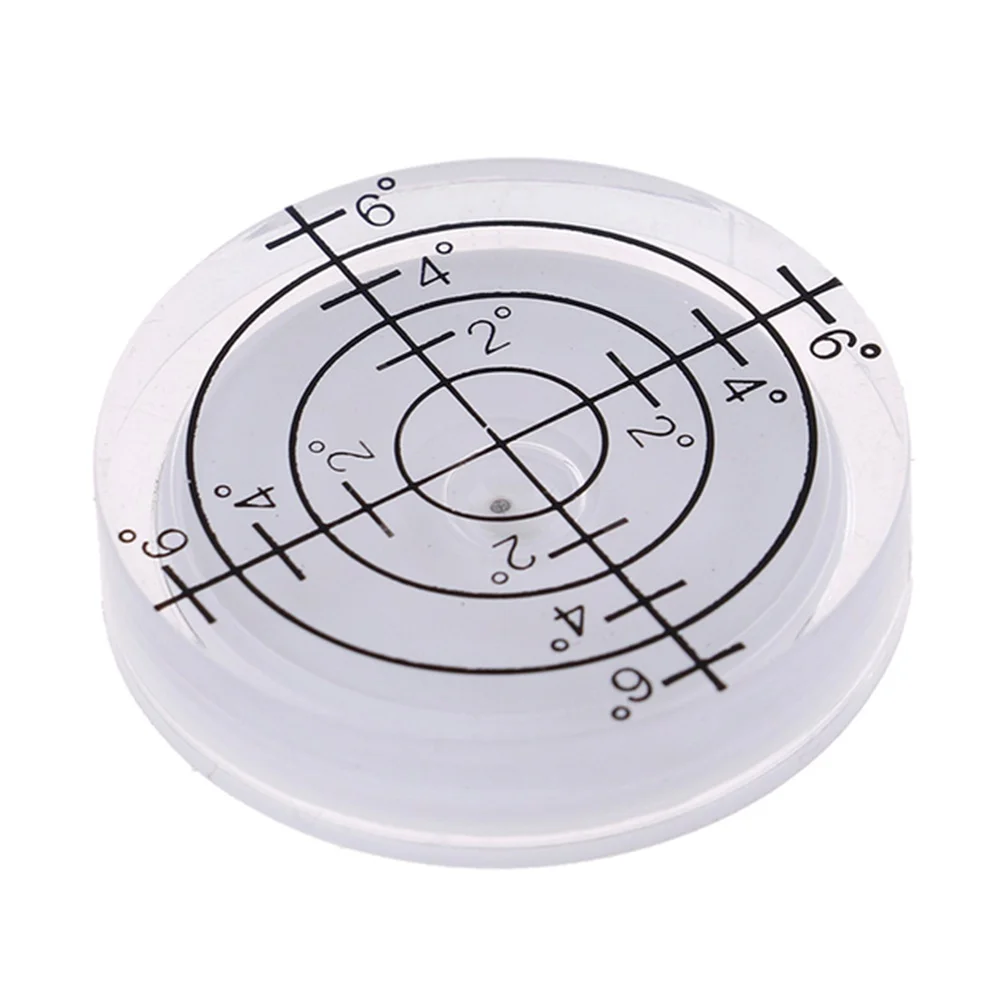 

32*7mm Bulls-eyeBubble Level Degree Marked Circular Level Bubble For Horizontal Bubble Measuring Tool