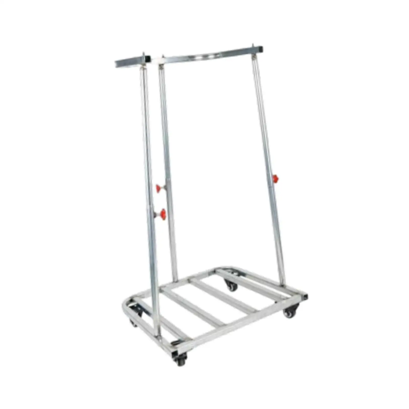 Bag Holder Portable Galvanized Steel Stand Yard Support for Outdoor Camping Barbecue Leaves Collection
