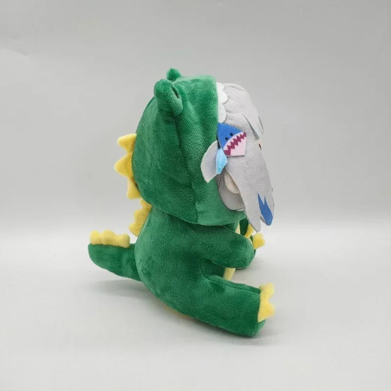 Hololive دينو جورا ألعاب من نسيج مخملي Gawr القرش محشوة دمى الطفل الحيوانات الظاهري YouTuber Plushies الشكل وسادة طفل هدايا عيد الميلاد