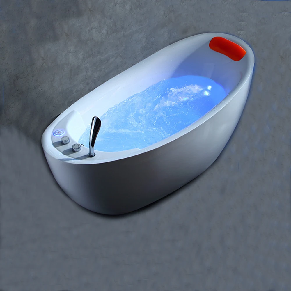 1800mm Seamless Docking Surfing Massaging Whirlpool Bathtub Acrylic Hydromassage Freestanding Hot Tub NS5003D