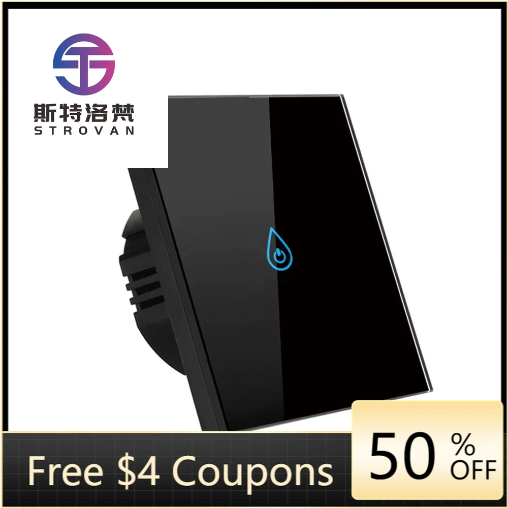 

STLF Smart Wifi Water Heater Switch Wireless Remote Control Boiler Switch Wifi Compatible With Alexa google