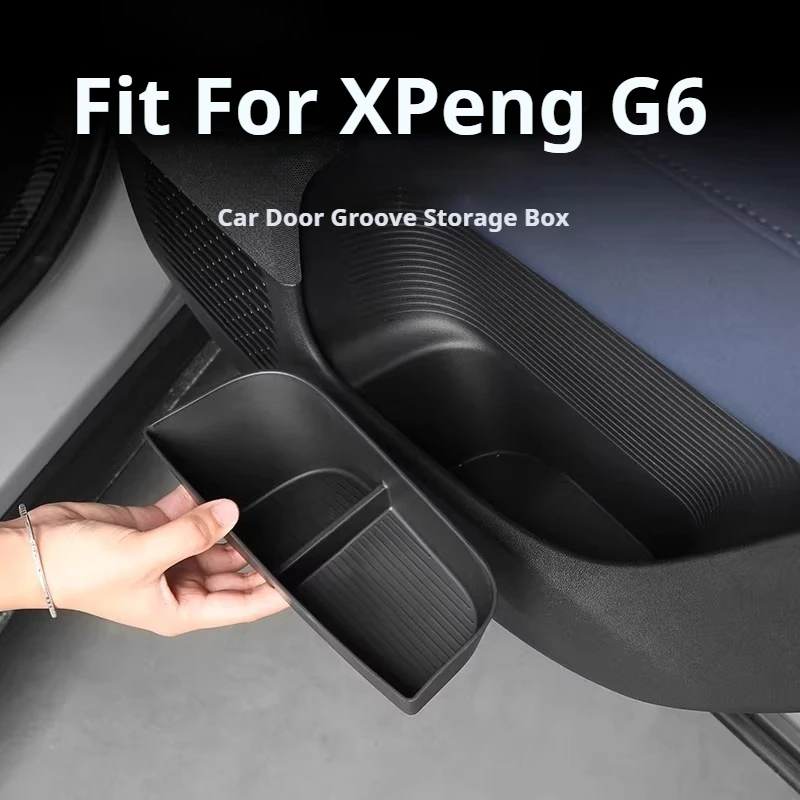 

Коврик-органайзер для дверного отсека автомобиля XPeng G6 (XiaoPeng G6) 2025-2026 из TPE-силикона