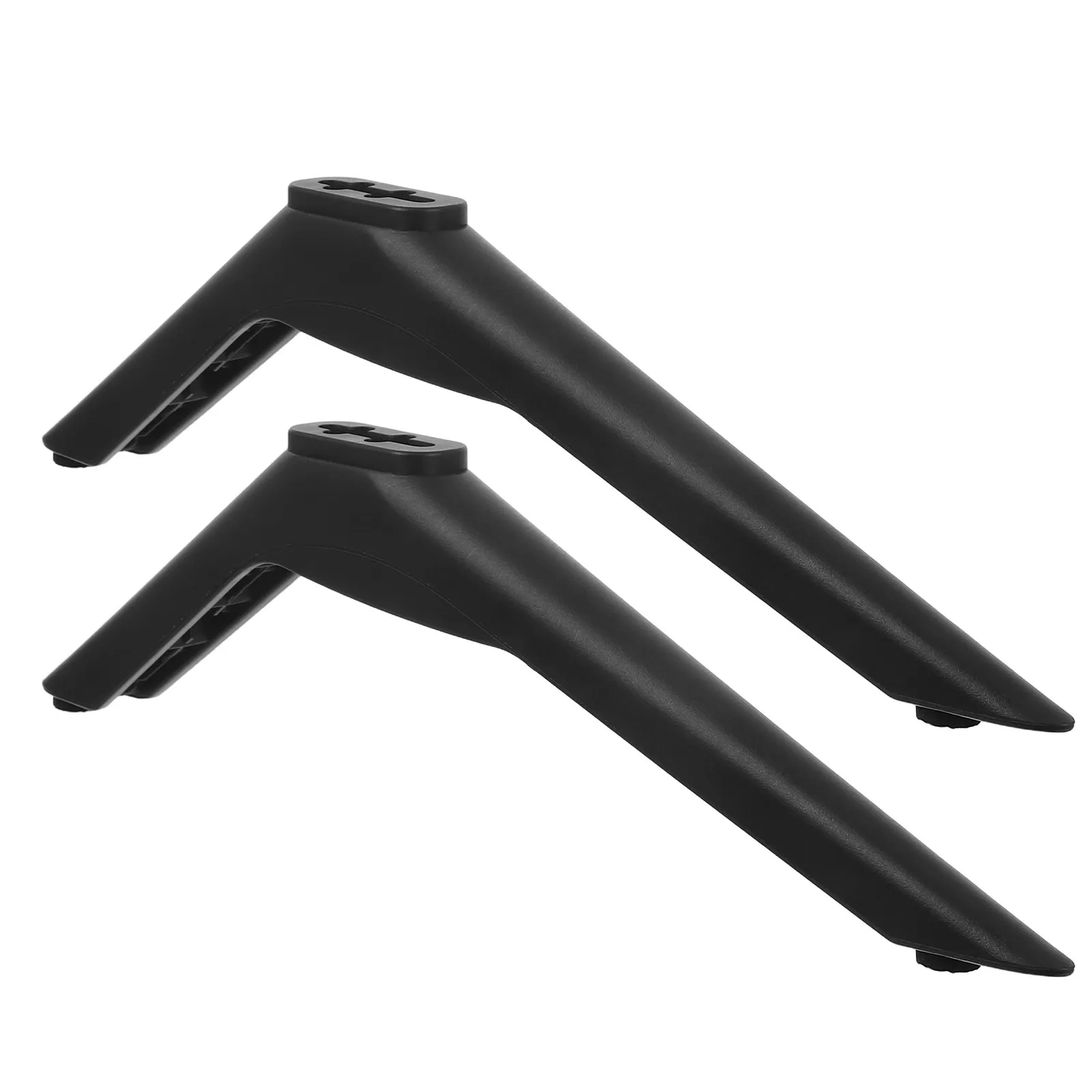 1Pair Television Stand Base Stable Pedestal Feet Heavy Duty Replacement for 43-65 Inch LCD LED Tvs TV Mounting Stand Rack
