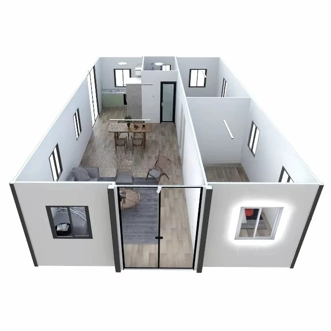 منازل تعمل بالطاقة الشمسية، منازل جاهزة محمولة تعمل بالطاقة، منازل ومكاتب حاويات متنقلة للمعيشة