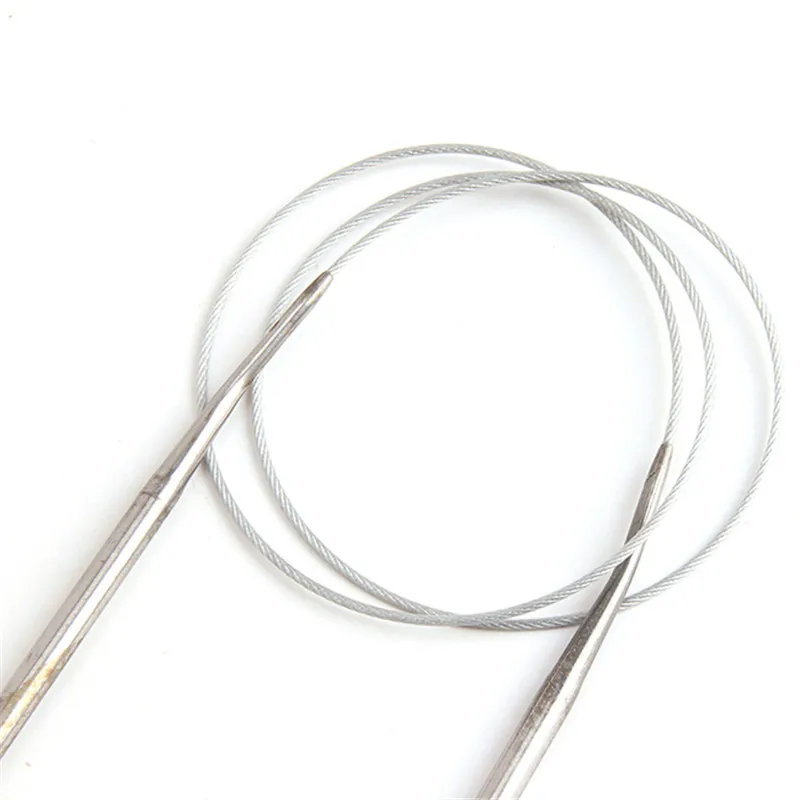 Circular Knit Needles Knitting Metal Cable Circular Knitting Needles Set Knitting For Babies Sleeves Socks Accessories