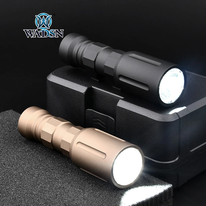 Wadsn Metal PLHv2-18650 Scout Light Tactical Flashlight Thornta Single battery Hunting Light fit 20mm Picatinny Rail