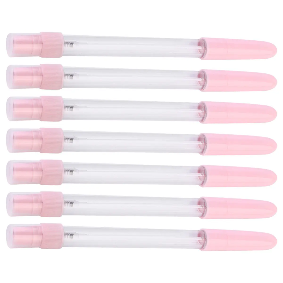 

7Pcs Disinfection Spray Pens Portable Multifunction Writing Pump Sprayers Refillable Gel Pens for Students School Use