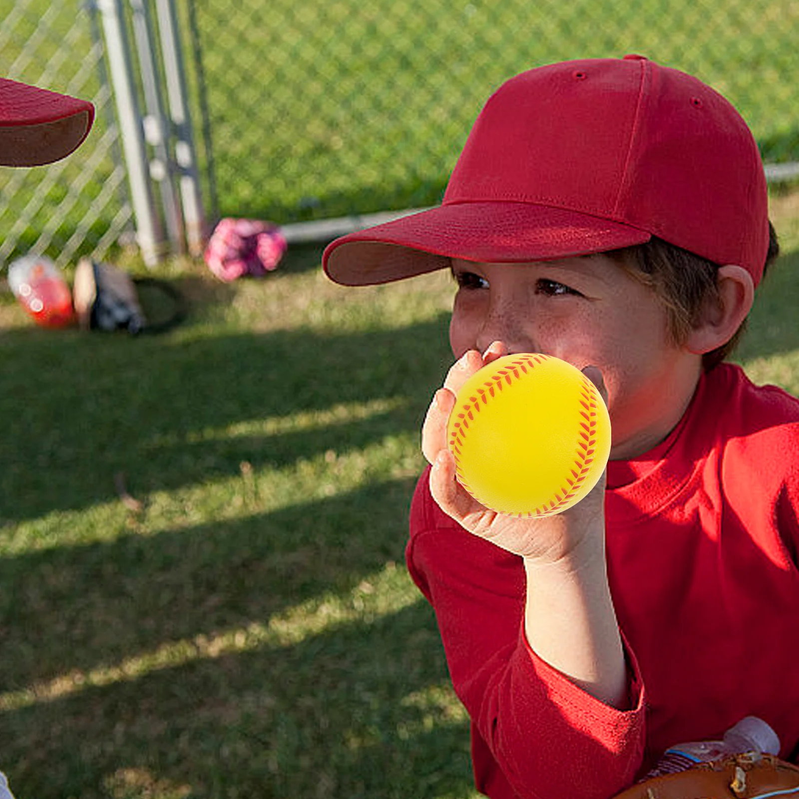 12-delige spons honkbal kinderspeelgoed praktijk softbal honkballen pu softballen voor training