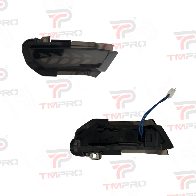 Dynamic Flowing Yellow LED Side Mirror Turn Signal Light Plug&Play Replacement For 2018-2023 Perodua AXIA MYVI