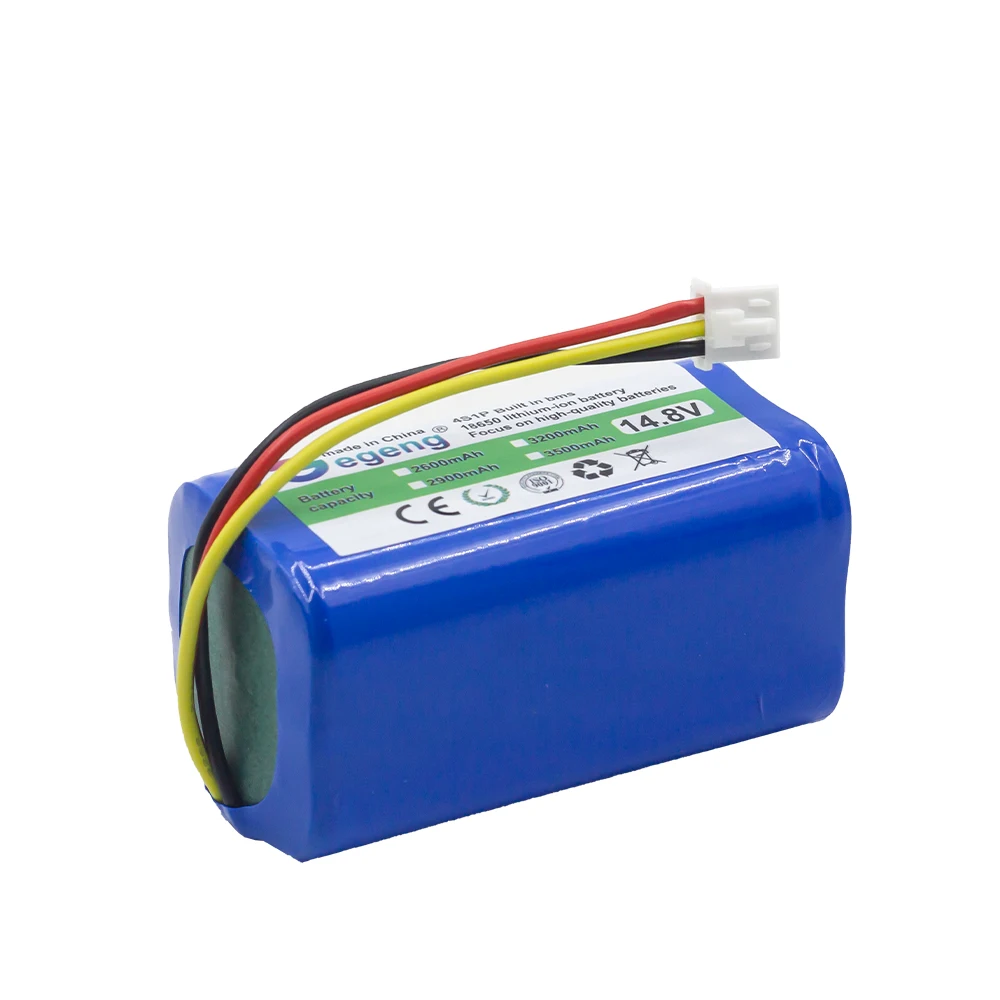 Batteria Gegeng 14.8V 2600mAh per Liectroux C30B E30B, per aspirapolvere Proscenic 800T, 830P, 820P, 820T, 820S li-ion 14.4V