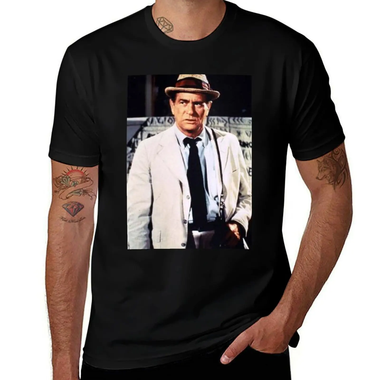 Kolchak Night Stalker T-Shirt Soft Touch Basic Cotton T-Shirt