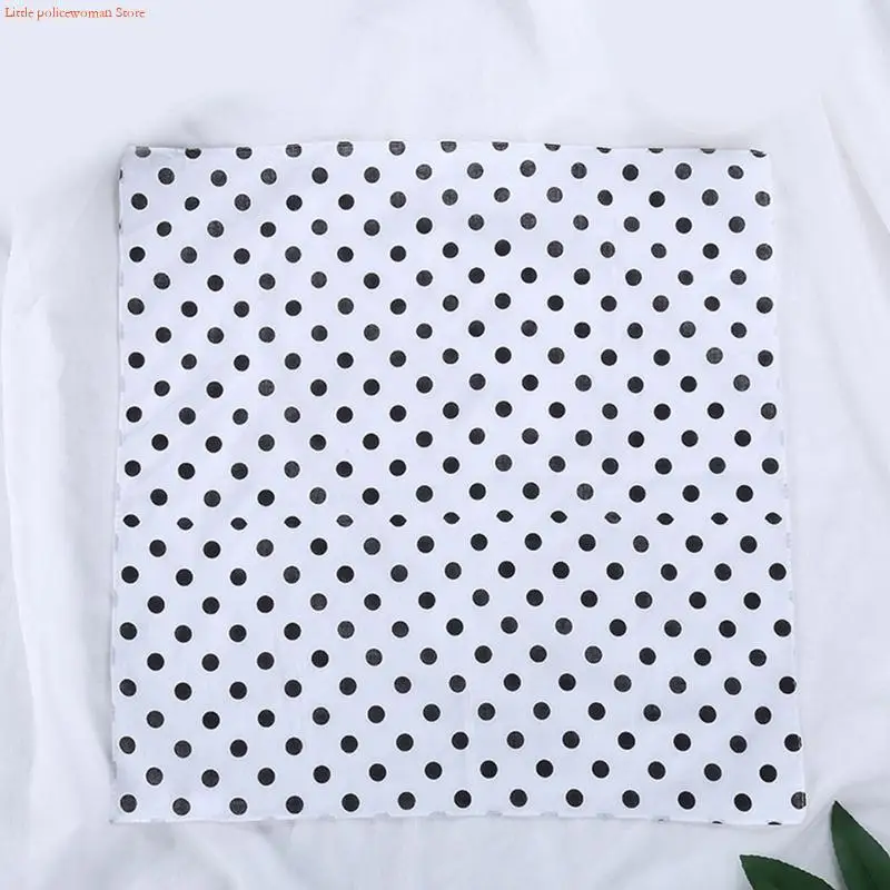 Vintage Polka Dot Scarf/Headband - alternate angle