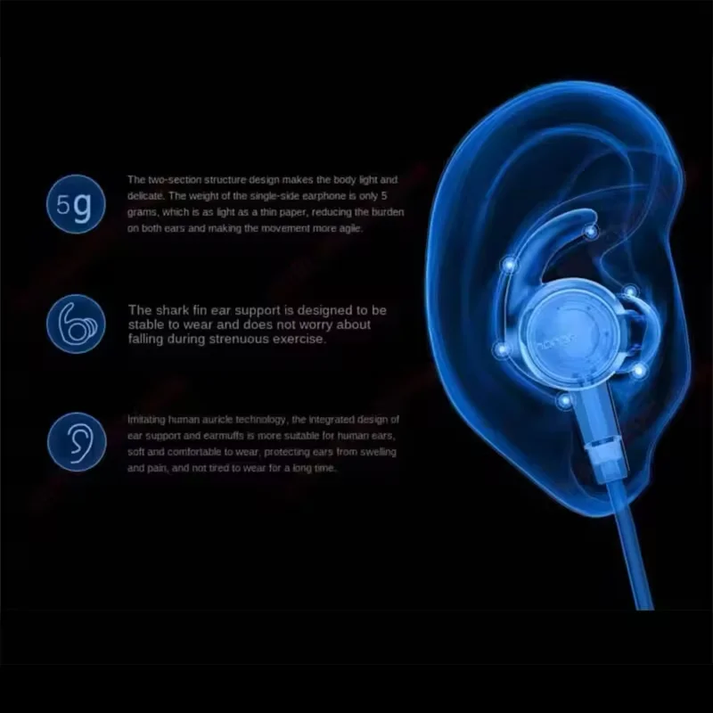 Original Huawei Honor xSport AM61 auriculares Bluetooth conexión inalámbrica con micrófono estilo intrauditivo carga fácil auriculares para deportes 4