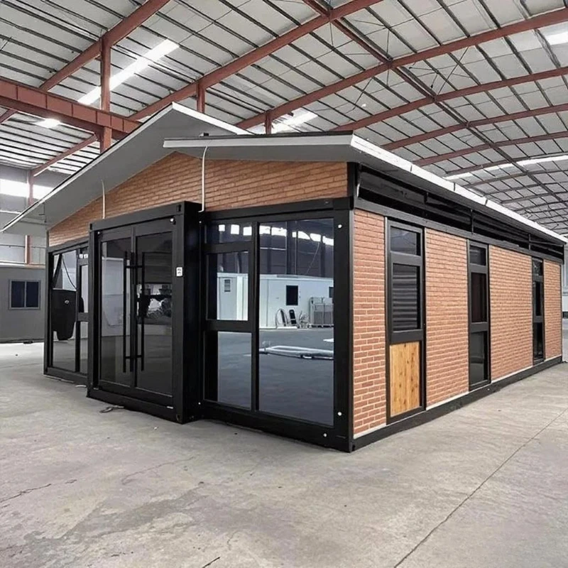 Mobile Home Folding Expandable House 20FT 40FT Prefabricated Container House Portable Steel Structure House Tiny Home Foldable