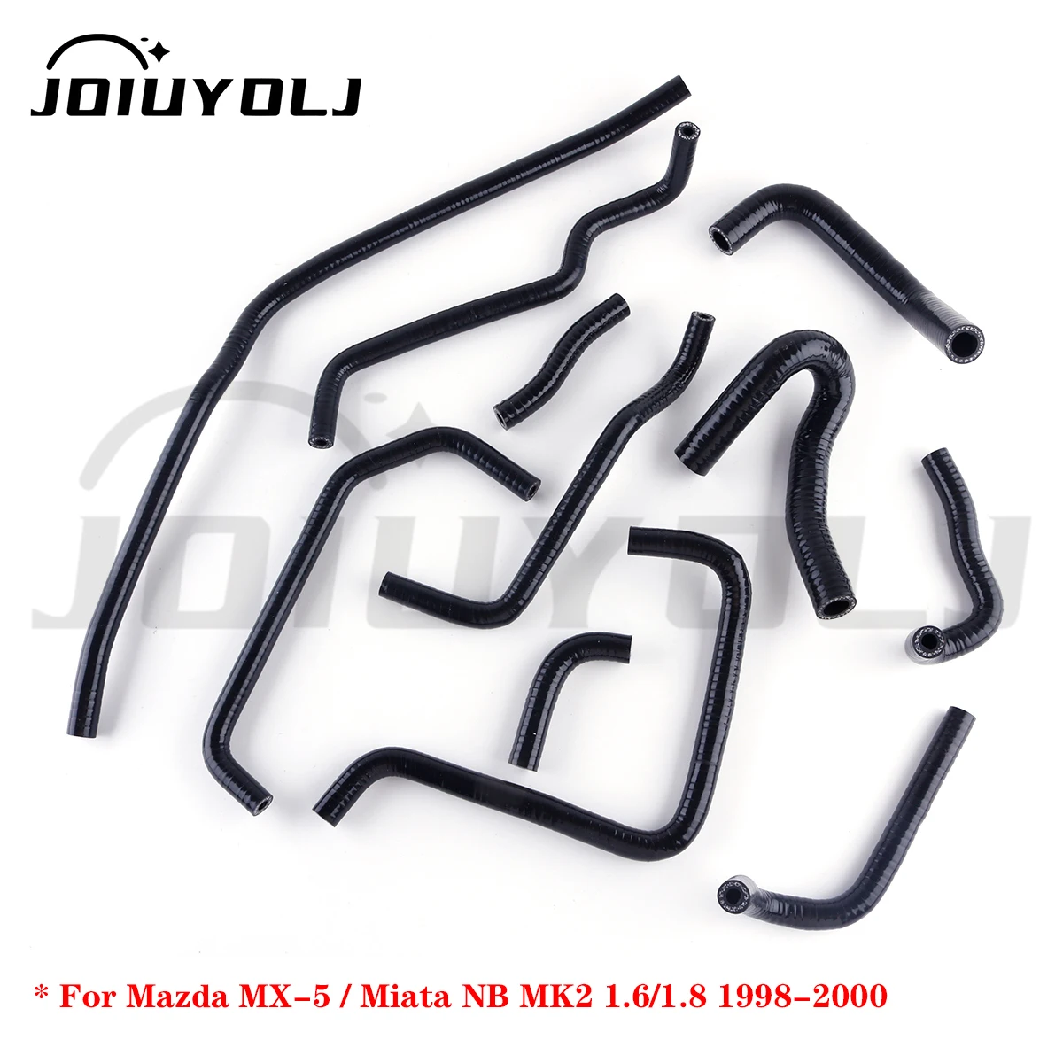 

For 1998-2005 Mazda MX-5/Miata NB MK2 1.6L B6-ZE/1.8L BP-ZE Engine Silicone Radiator Coolant Hose Kit