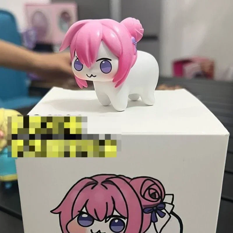 7 سنتيمتر Q نسخة أنيمي دورو نيكي آلهة النصر تمثال نيكي دورو عمل أرقام بولي كلوريد الفينيل لطيف نموذج سطح المكتب حلية ألعاب الدمى #6