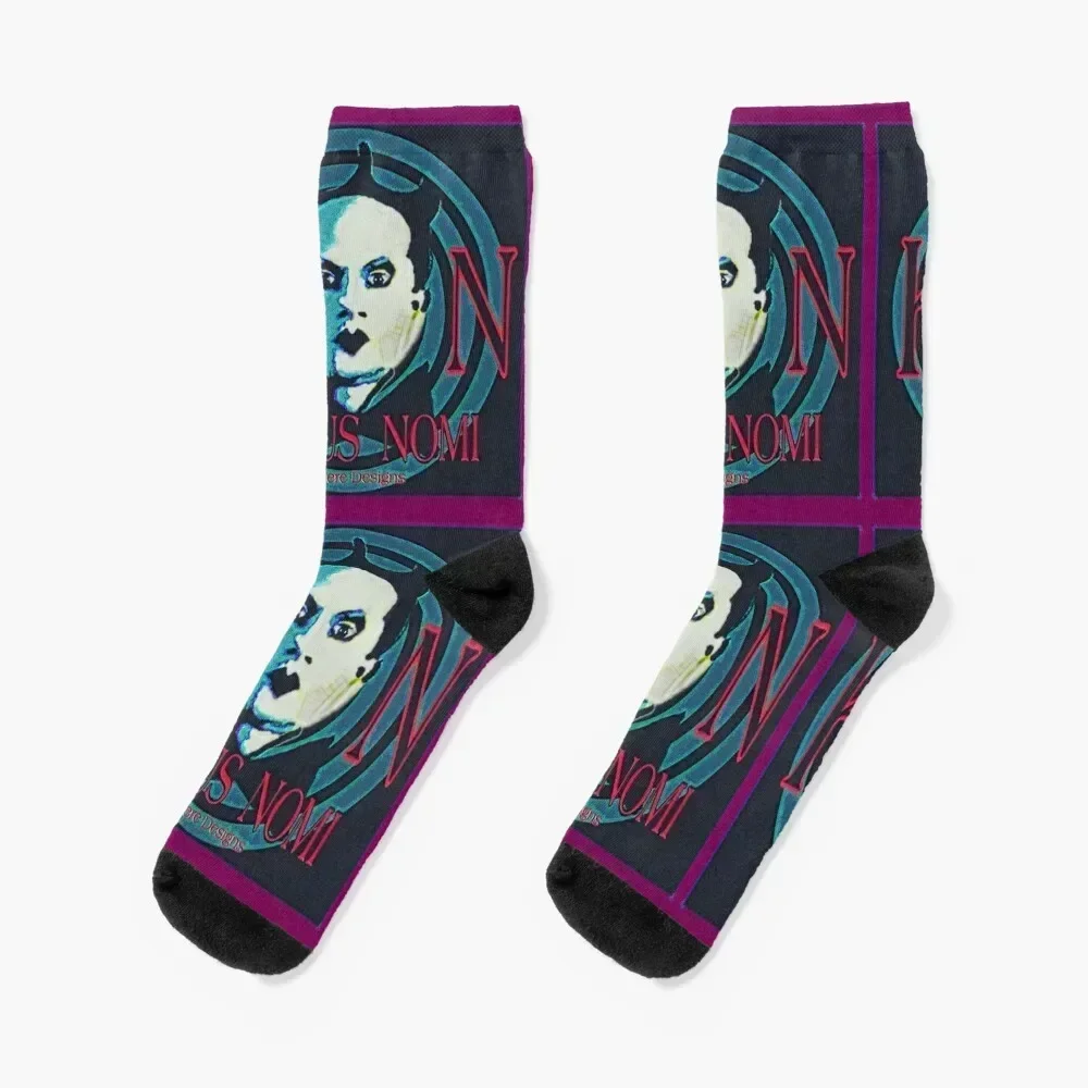 Klaus Nomi pop art Socks Soccer luxury Crossfit Socks For Women Men's