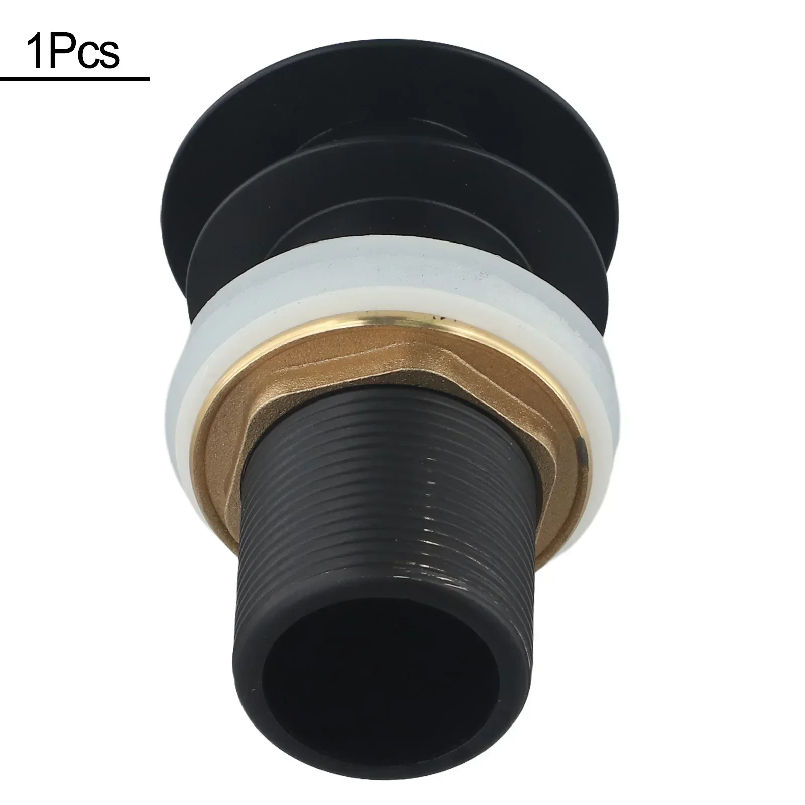 

Contemporary Solid Brass Basin Waste in Sophisticated Matt Finish Crafted to Enhance Your Home's Aesthetic Appeal