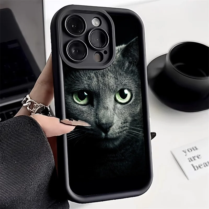 Casing silikon iPhone 16 Pro Max, sarung HP lucu untuk iPhone 11 15 12 13 14 Pro Max 15 7 8 14 16 Plus X XR XS Max SE2