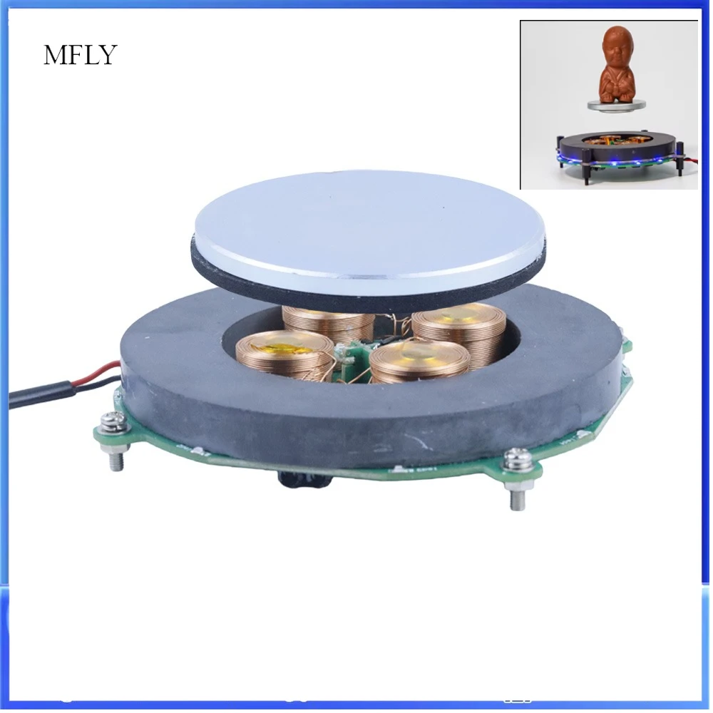 

Новый модуль магнитной левитации 500 г: аналоговая схема, магнитная подвеска с LED и блоком питания