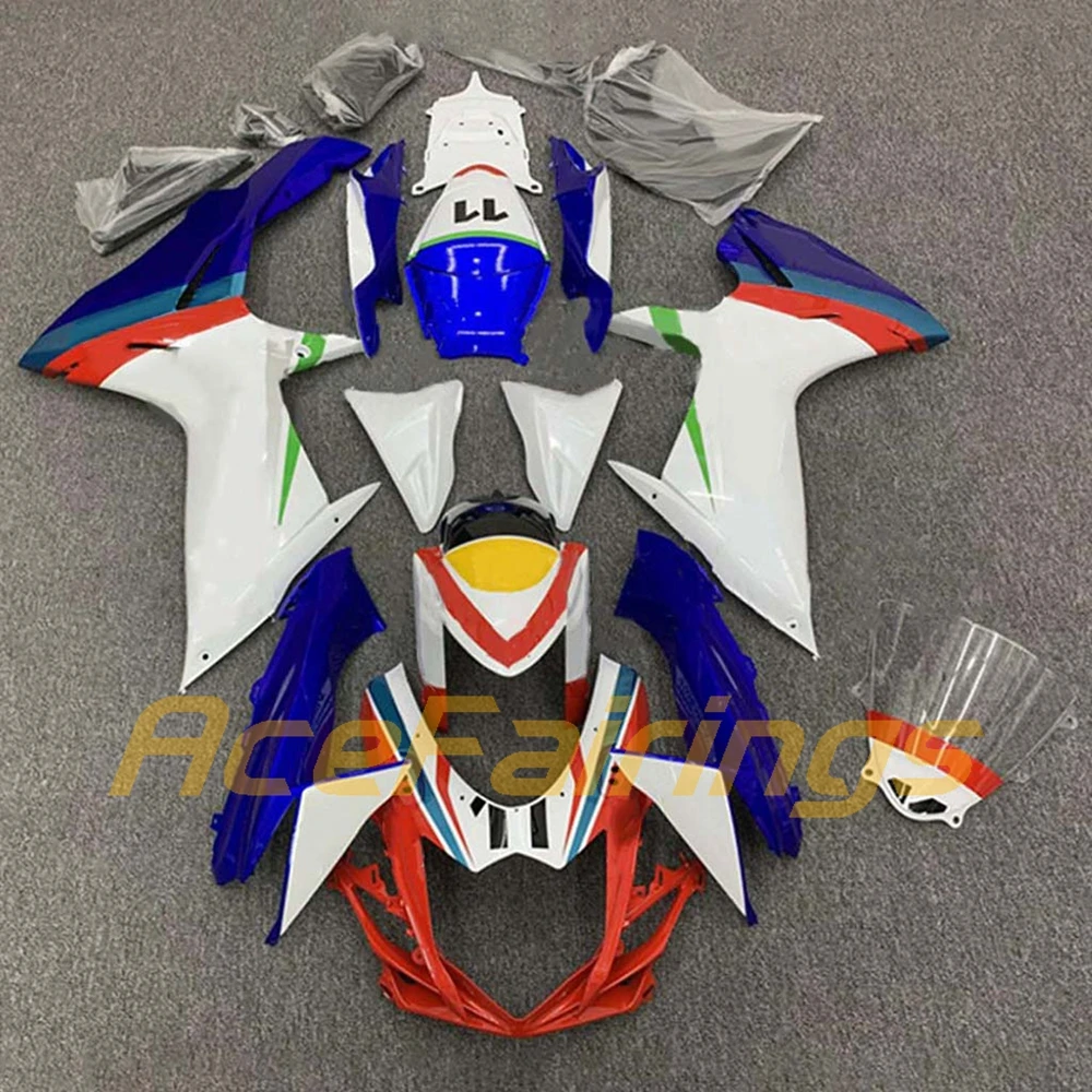 2011-2025 GSXR 600 750 Motorcycle Fairings White Black Complete Fit for 11-25 Suzuki GSXR600 GSXR750 ABS Plastic Fairing Set