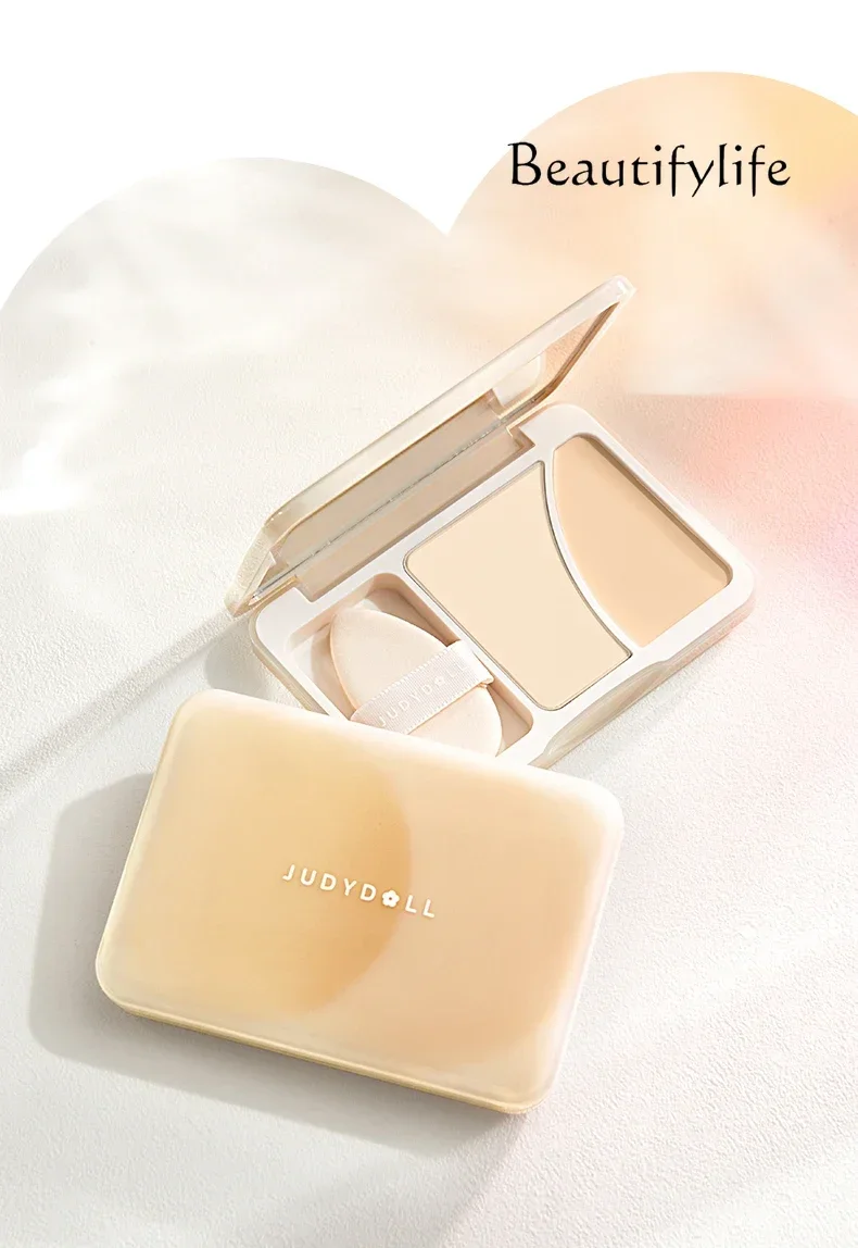 

Beauty Makeup Shuangpin High Disc Matte Powder Highlight Cream Facial Brightening Moisturizing Submissive No Card Powder