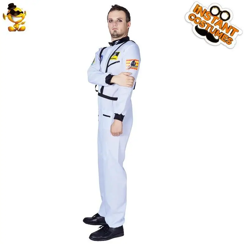 بدلة فضاء لرائد الفضاء للرجال من Loween زي لولج أزياء تنكرية لأداء رحلة الفضاء ملابس سهرة للسيدات