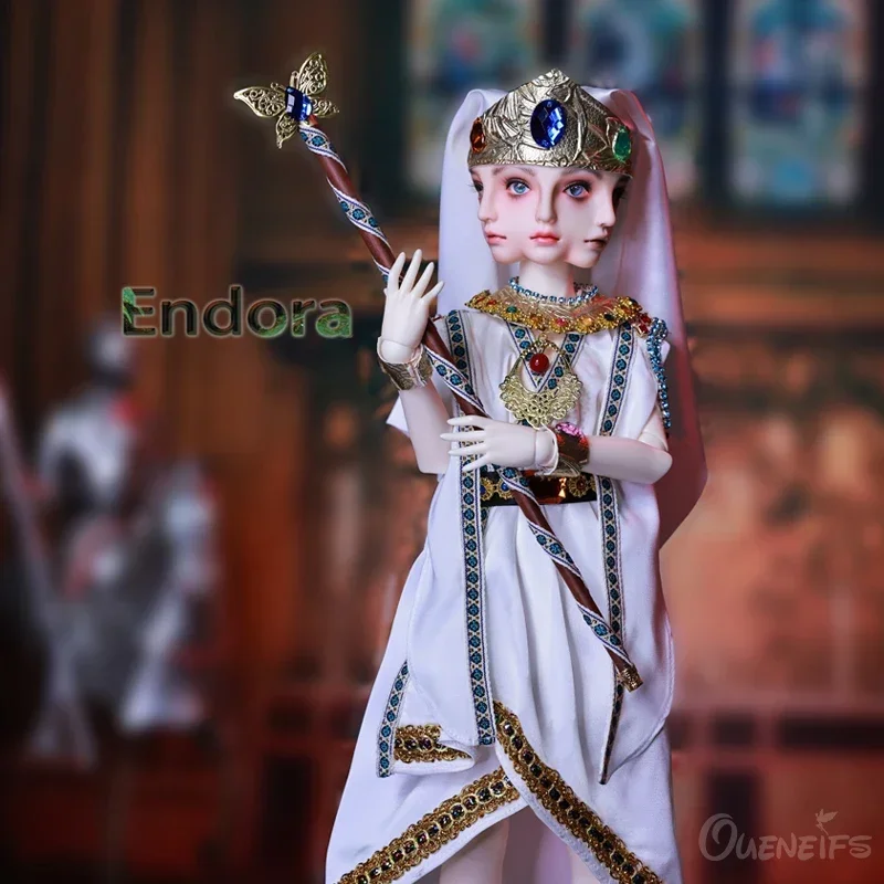 Shuga Fairy Endora 1/4  Boys 3 Face BJD Hinged Dolls Based On An Egyptian Pharaoh Resin Model Toys Best Art Toys