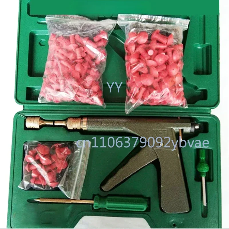 

Latest Tire Repair Tool Tire Repair Kit Car Bicycle Tire Repair Puncture Plug Garage Motorcycle Wheel Vacuum Gun
